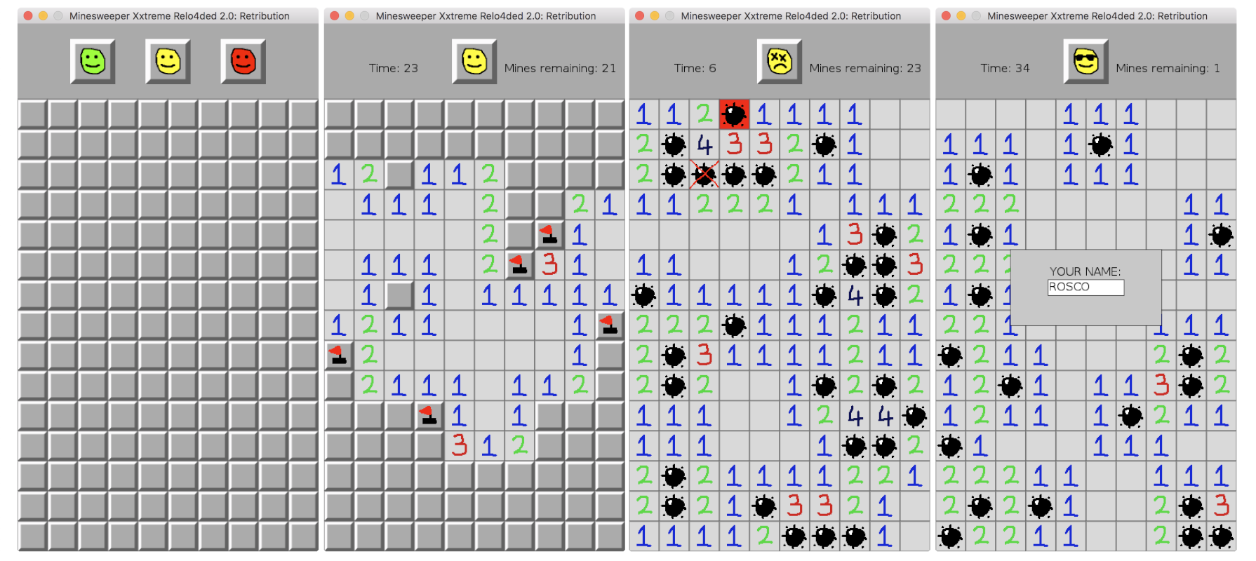 minesweeper difficulty